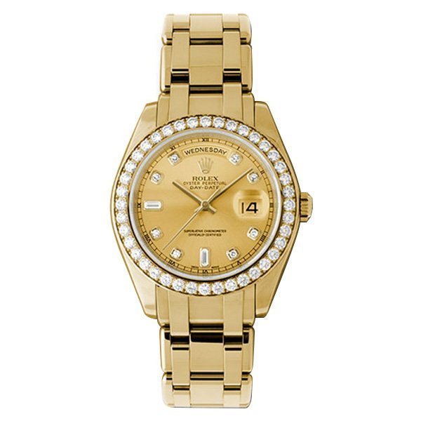 Rolex Day-Date Special Edition Yellow Gold Masterpiece 18948 Сhampagne Dial
