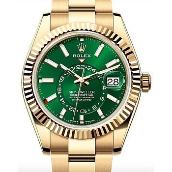 Rolex Sky-Dweller Yellow gold Oyster Bracelet 336938-0007