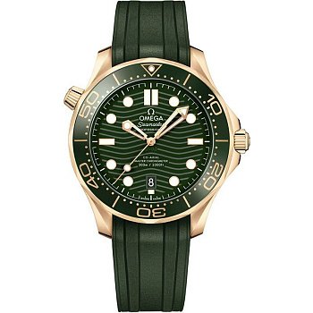 Omega Seamaster Diver 300 m Yellow gold 18k 42mm 210.62.42.20.10.001