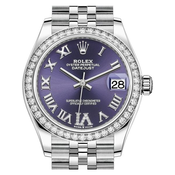 Rolex Datejust Lady Steel White Gold 31mm 278384RBR-0030