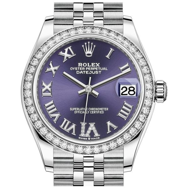 Rolex Datejust Lady Steel White Gold 31mm 278384RBR-0030