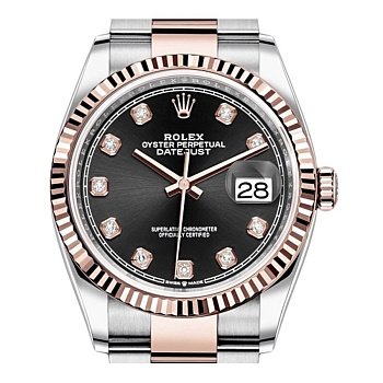 Rolex Datejust Lady Steel Rose Gold 36mm 126231-0020