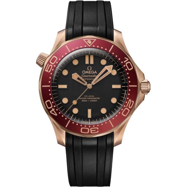 Omega Seamaster Diver 300 m Rose Gold Bronze Gold 42mm 210.90.42.20.01.003