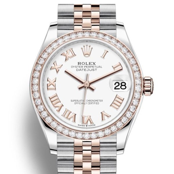 Rolex Datejust Lady Steel Rose Gold 31mm 278381RBR-0004