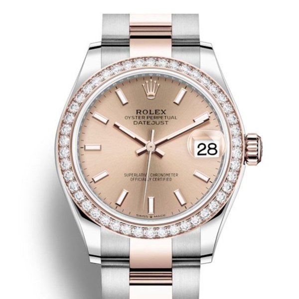 Rolex Datejust Lady Steel Rose Gold 31mm 278381RBR-0009
