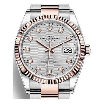 Rolex Datejust Lady Steel Rose Gold 36mm 126231-0040