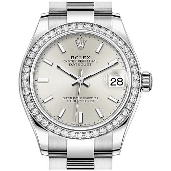 Rolex Datejust Lady Steel White Gold 31mm 278384RBR-0015