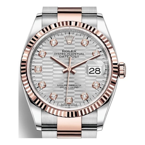 Rolex Datejust Lady Steel Rose Gold 36mm 126231-0040