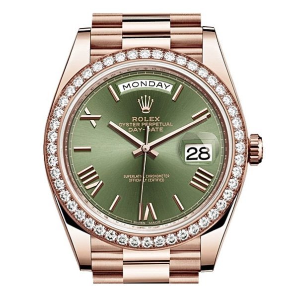 Rolex Day-Date Rose Gold 40mm 228345RBR-0011