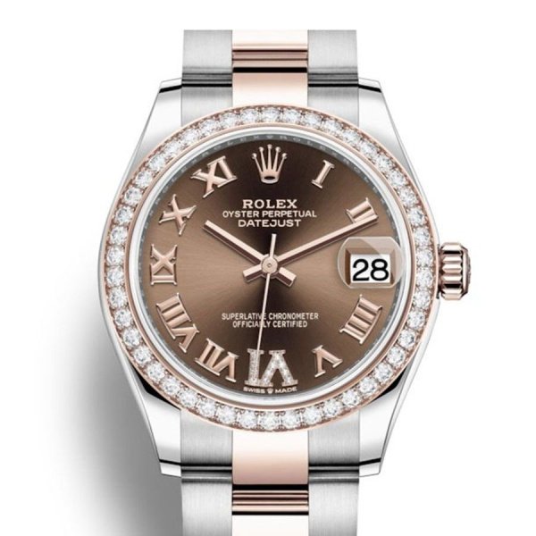 Rolex Datejust Lady Steel Rose Gold 31mm 278381RBR-0005