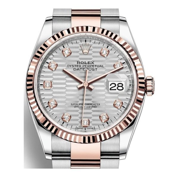 Rolex Datejust Lady Steel Rose Gold 36mm 126231-0040